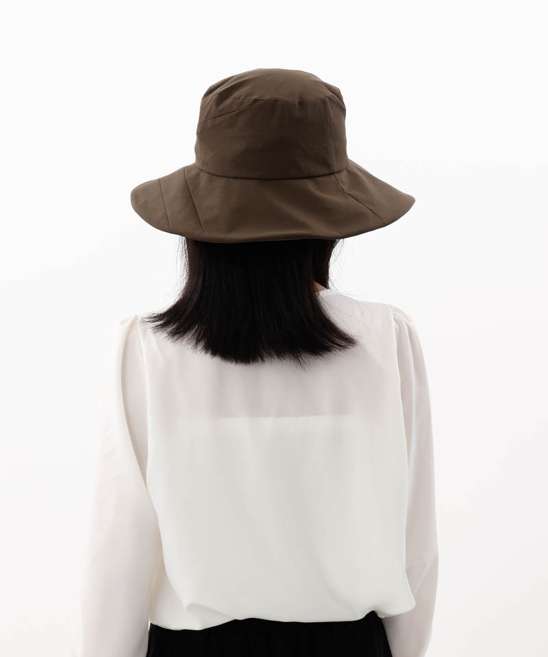 【 Beaurance （ビューランス）】ワッペン付き切り替えアドベンチャーハット