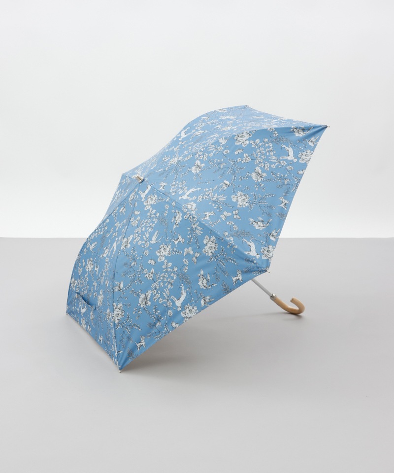 Aquascutum（アクアスキュータム）】ボタニカルプリント晴雨兼用傘