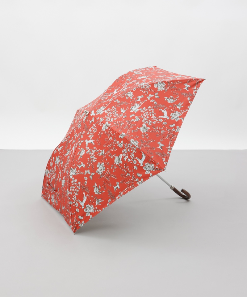 Aquascutum（アクアスキュータム）】ボタニカルプリント晴雨兼用傘