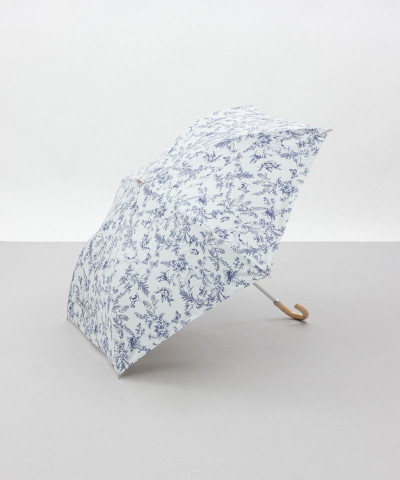 Aquascutum（アクアスキュータム）】ボタニカルプリント晴雨兼用傘