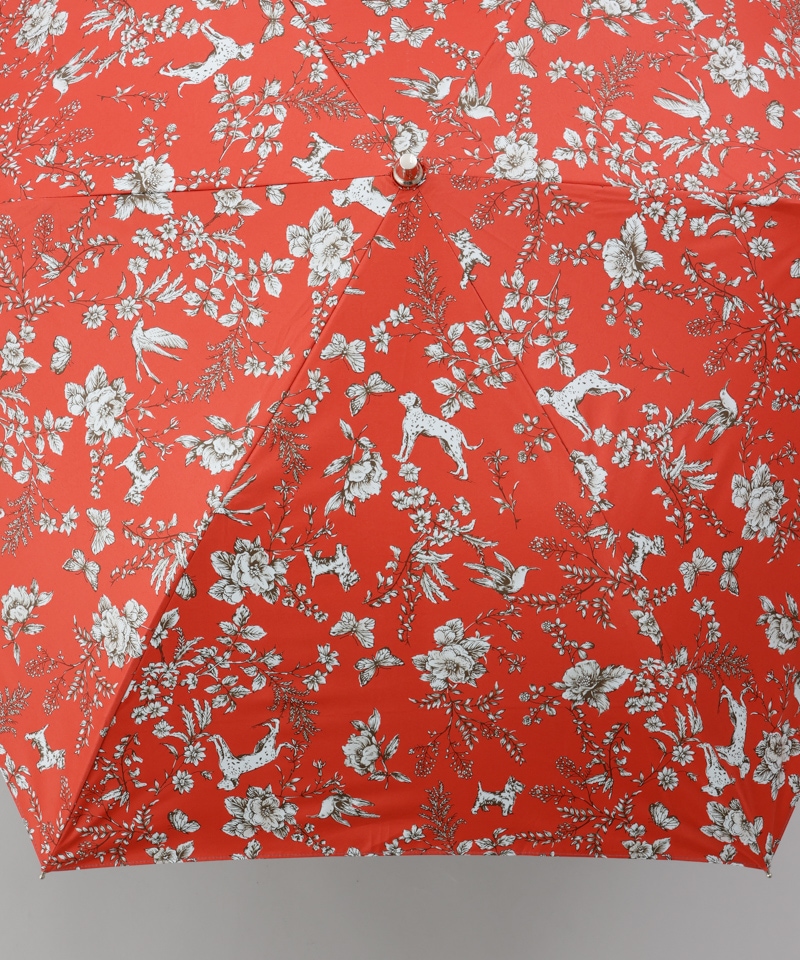 Aquascutum（アクアスキュータム）】ボタニカルプリント晴雨兼用傘