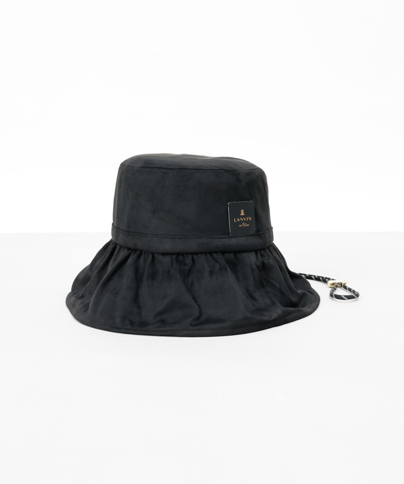 LANVIN en Bleu （ランバン オン ブルー）】スウェードギャザー