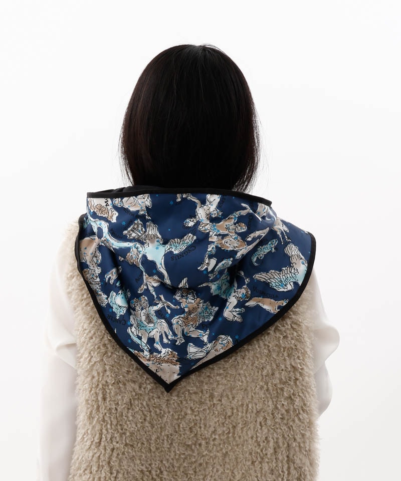 【 Beaurance （ビューランス）】ケープ付き リバーシブルフード