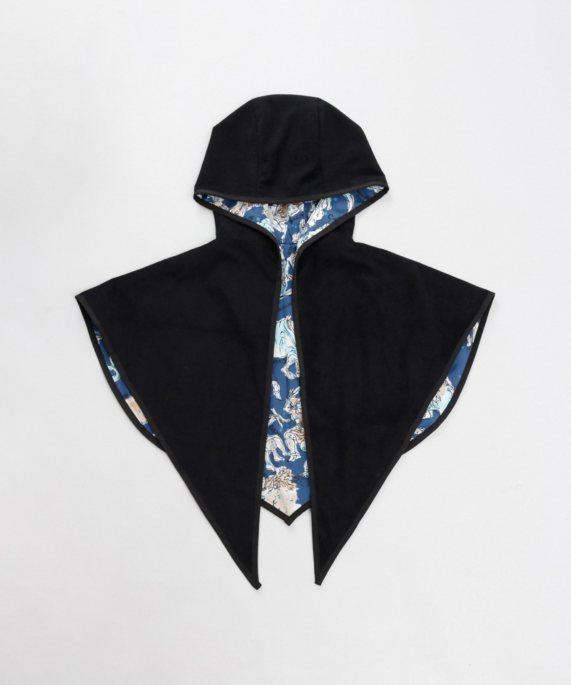 【 Beaurance （ビューランス）】ケープ付き リバーシブルフード