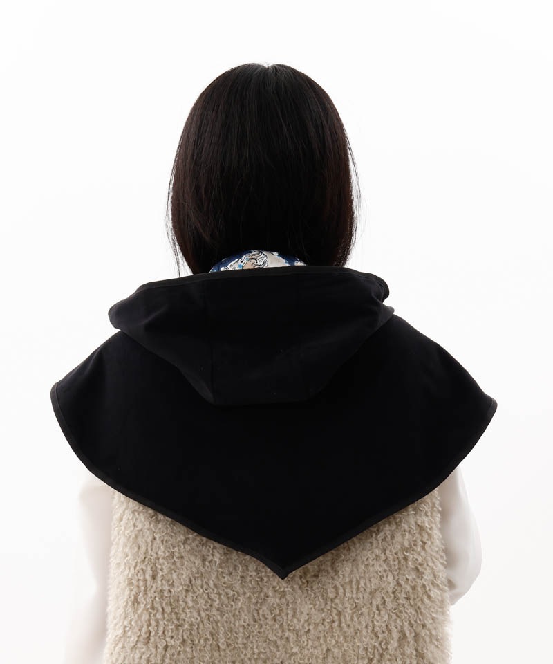 【 Beaurance （ビューランス）】ケープ付き リバーシブルフード