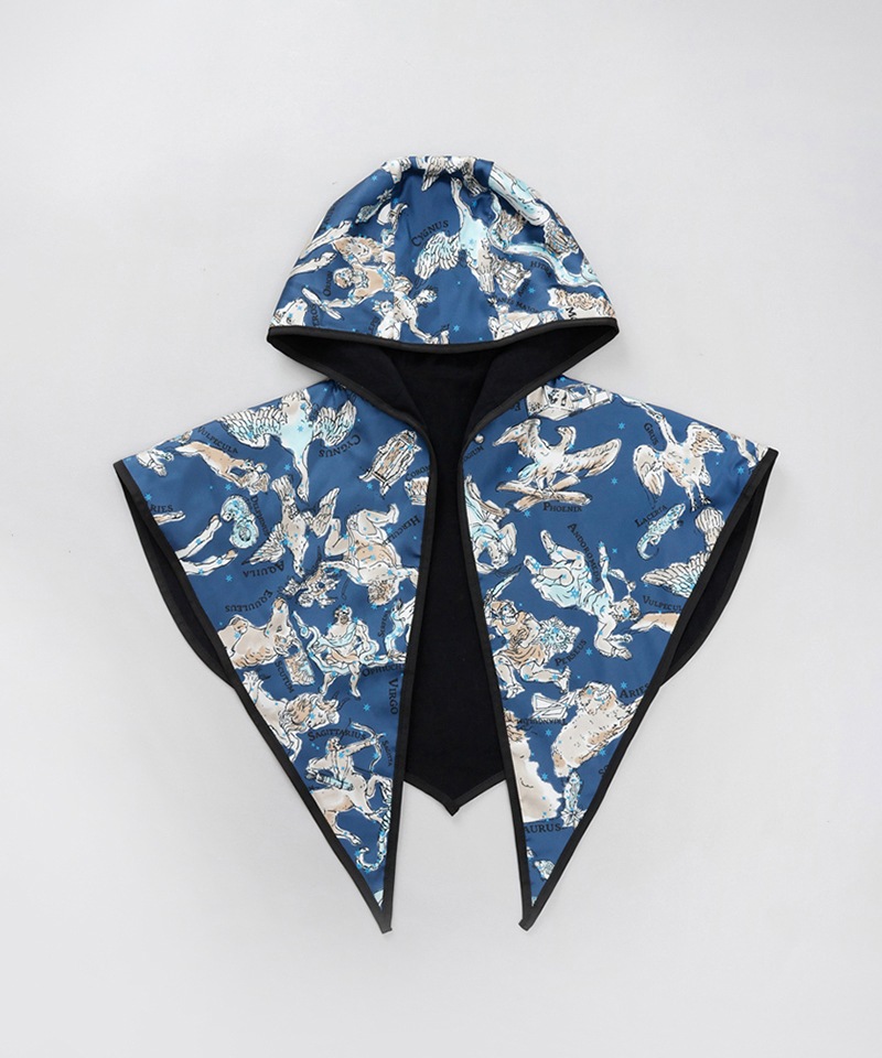 【 Beaurance （ビューランス）】ケープ付き リバーシブルフード