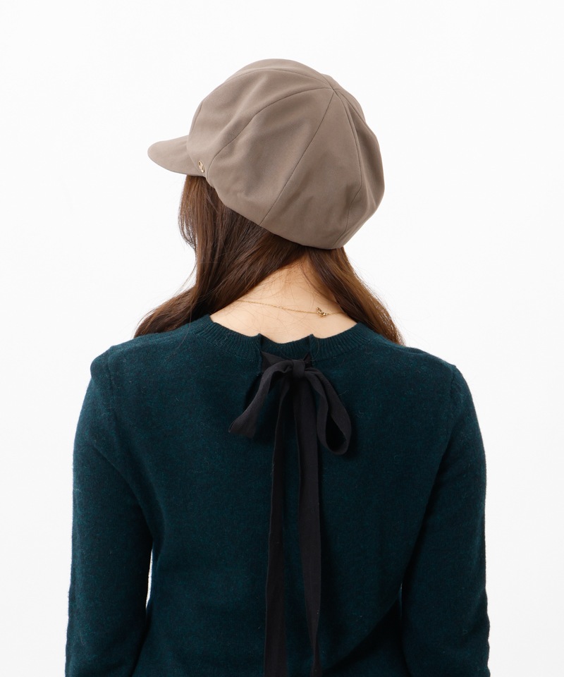 最終値下げ！新品　LANVIN en Bleu ランバンオンブルー キャスケット LANVIN en Bleu （ランバン オン ブルー）】コットンキャスケット帽子