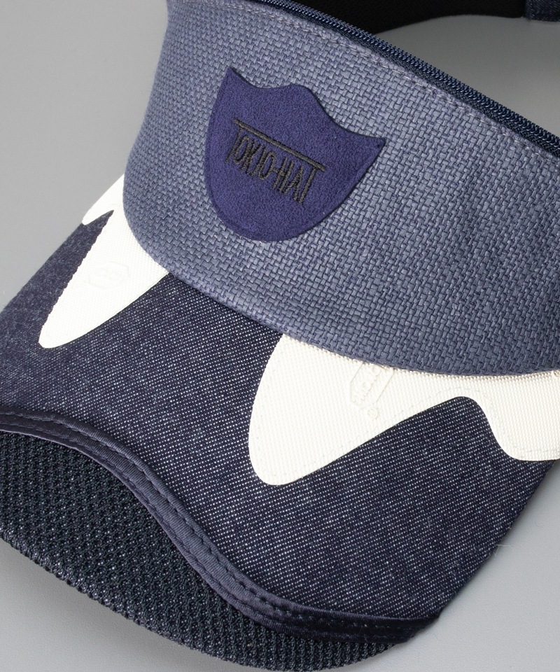 【 Tokio hat（トーキョーハット）】バイザーキャップ