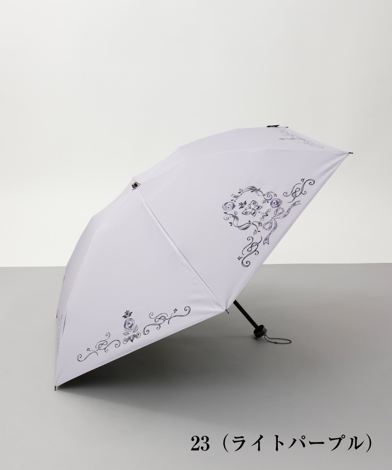 新品　アナスイ　晴雨兼用長傘　黒　日傘　雨傘　花柄　ロゴ入り ANNA SUI（アナ スイ）】RESORT花柄プリント晴雨兼用傘(長傘)ALL