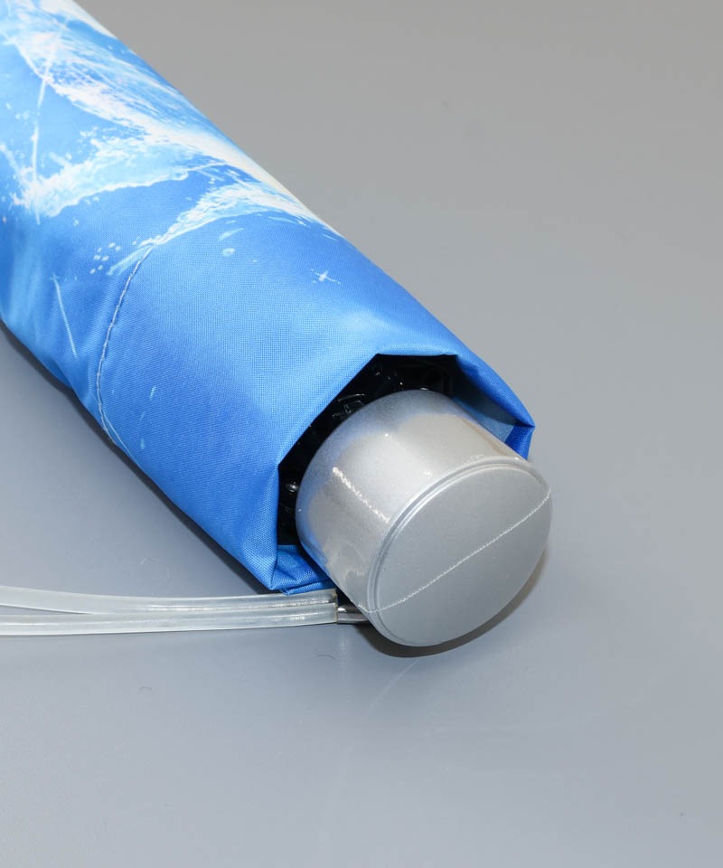 【 クリエイターズ コラボ 】 まころん＆空に青。（晴雨兼用傘） 受注生産品