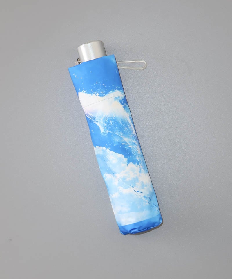 【 クリエイターズ コラボ 】 まころん＆空に青。（晴雨兼用傘） 受注生産品