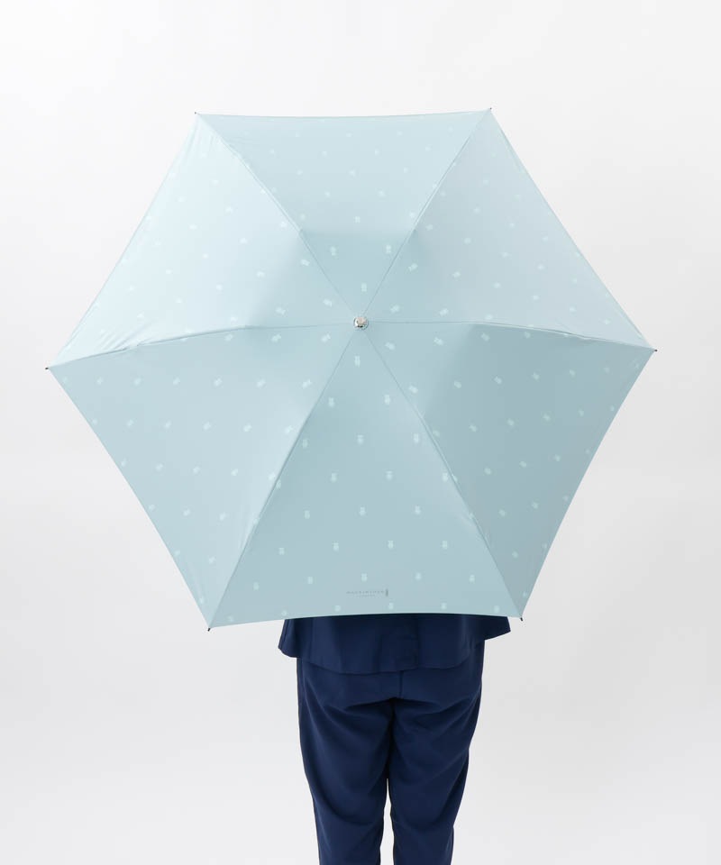【MACKINTOSH LONDON（マッキントッシュ ロンドン）】ホーンドベアプリント雨傘（折りたたみ）
