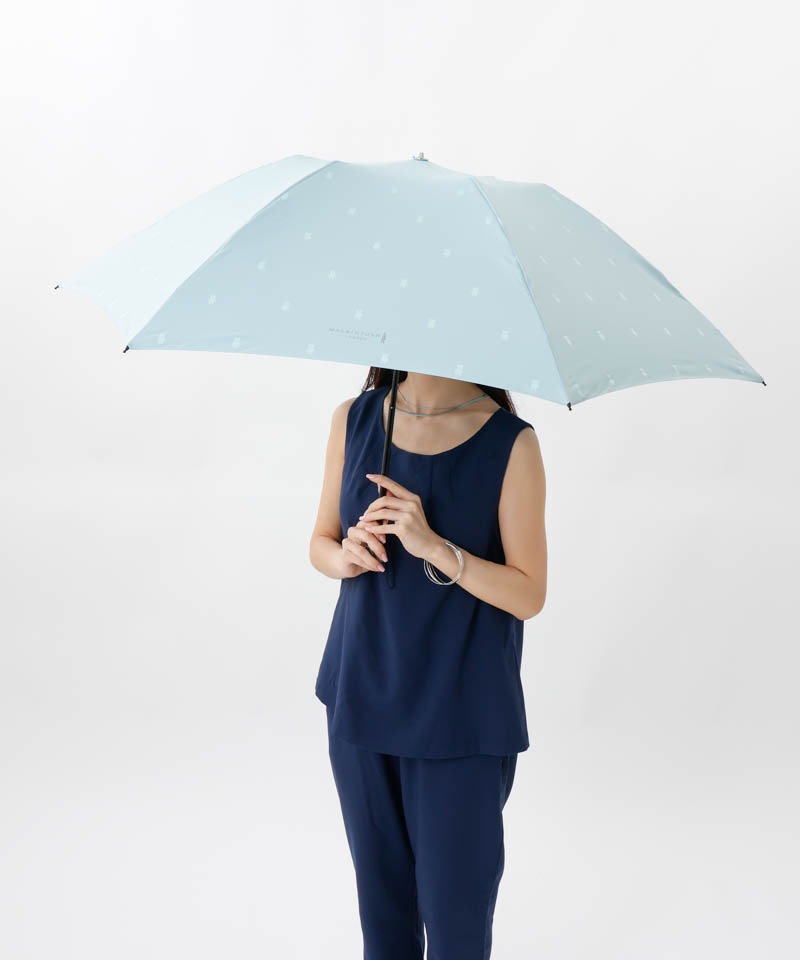 【MACKINTOSH LONDON（マッキントッシュ ロンドン）】ホーンドベアプリント雨傘（折りたたみ）