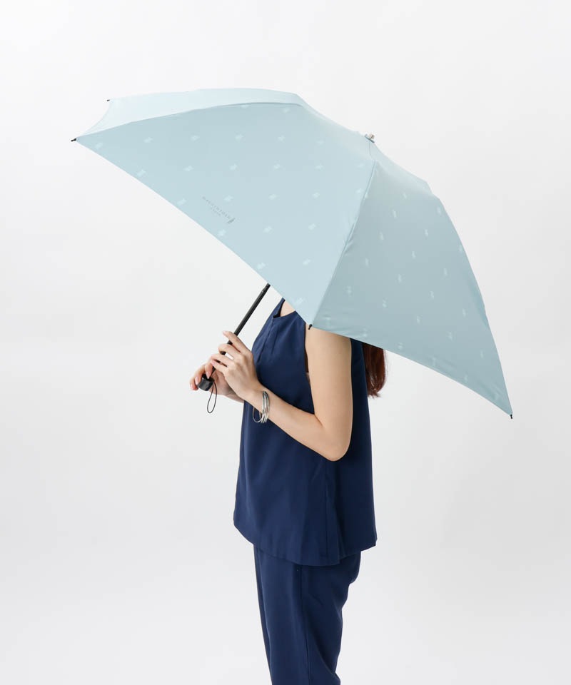 【MACKINTOSH LONDON（マッキントッシュ ロンドン）】ホーンドベアプリント雨傘（折りたたみ）