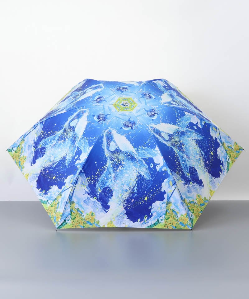 【 クリエイターズ コラボ 】 まころん（晴雨兼用傘） 受注生産品