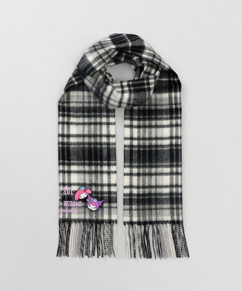 ANNA SUI（アナ スイ）】マイメロディ&クロミ 刺しゅうブローチ付き