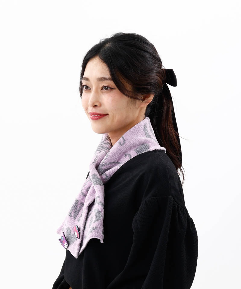 ANNA SUI（アナ スイ）】マイメロディ&クロミ 刺しゅうブローチ付き