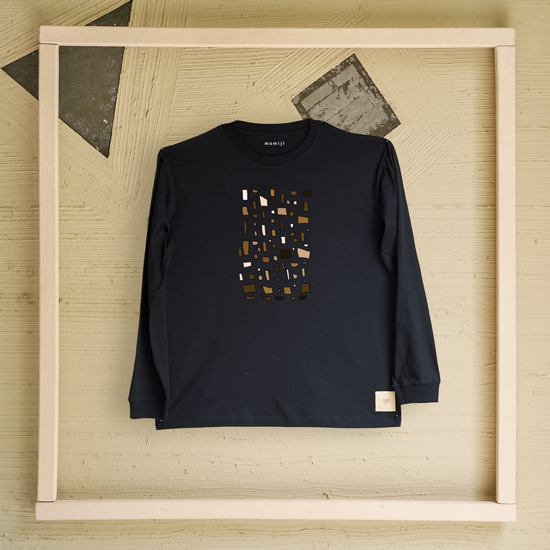 【 momiji 】 Long sleeve T the Art -包装紙-