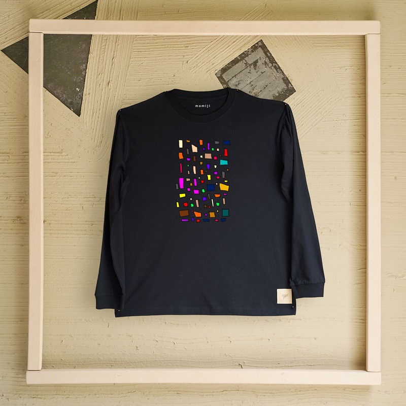 【 momiji 】 Long sleeve T the Art -包装紙-