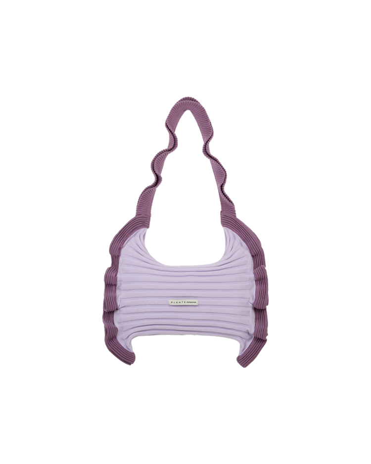 PLEATS MAMA 正規品関税込み RUFFLE SHOULDER BAG STRAWBERRY