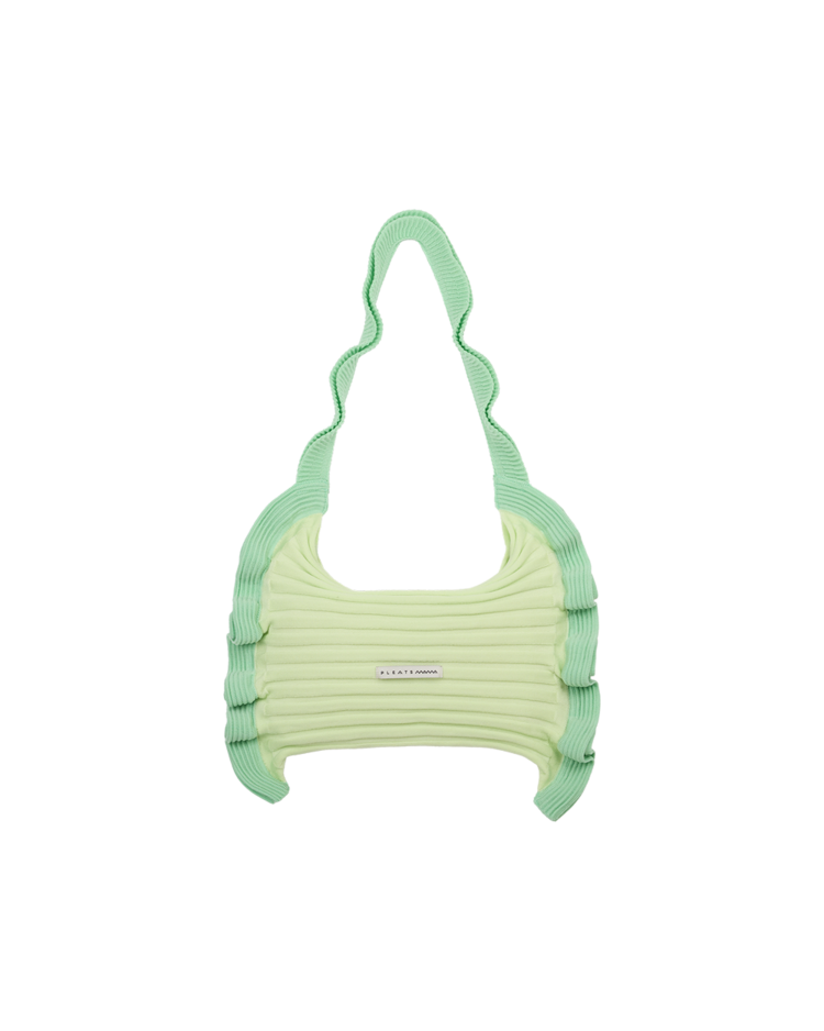 【PLEATS MAMA(プリーツママ)】RUFFLE SHOULDER BAG ラッフルショルダーバッグ