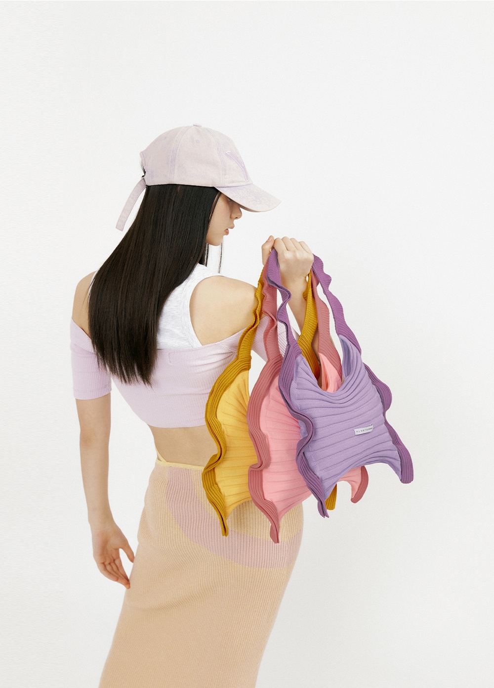PLEATS MAMA ♥ Ruffle shoulder bag /追跡付 PLEATS MAMA ♥ Ruffle shoulder bag /追跡付 (PLEATS MAMA