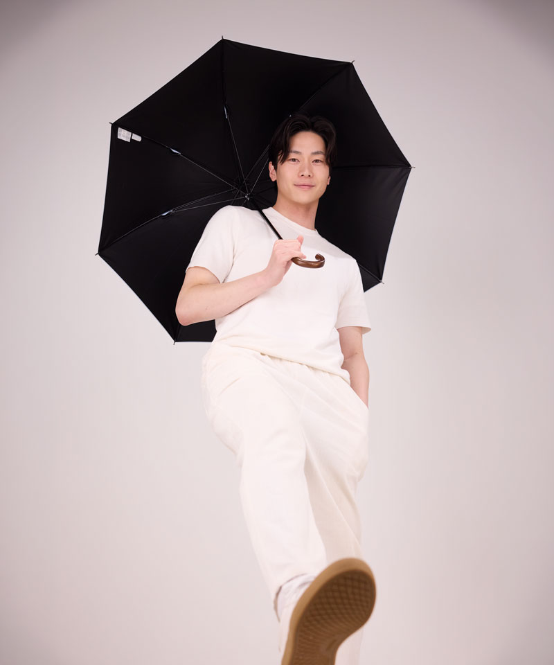 【 BLAO（ブラオ）】最強級遮熱サマーシールド　バイカラー晴雨兼用傘(長傘)