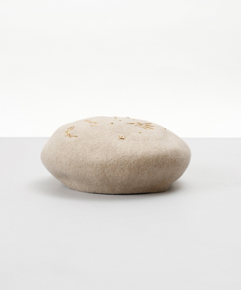 otona MUSE 12月号掲載【 Beaurance （ビューランス）】星空モチーフベレー