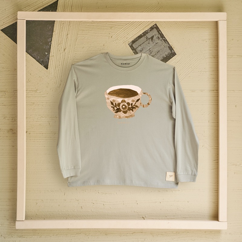 【 momiji 】 Long sleeve T the Art -カップ１-