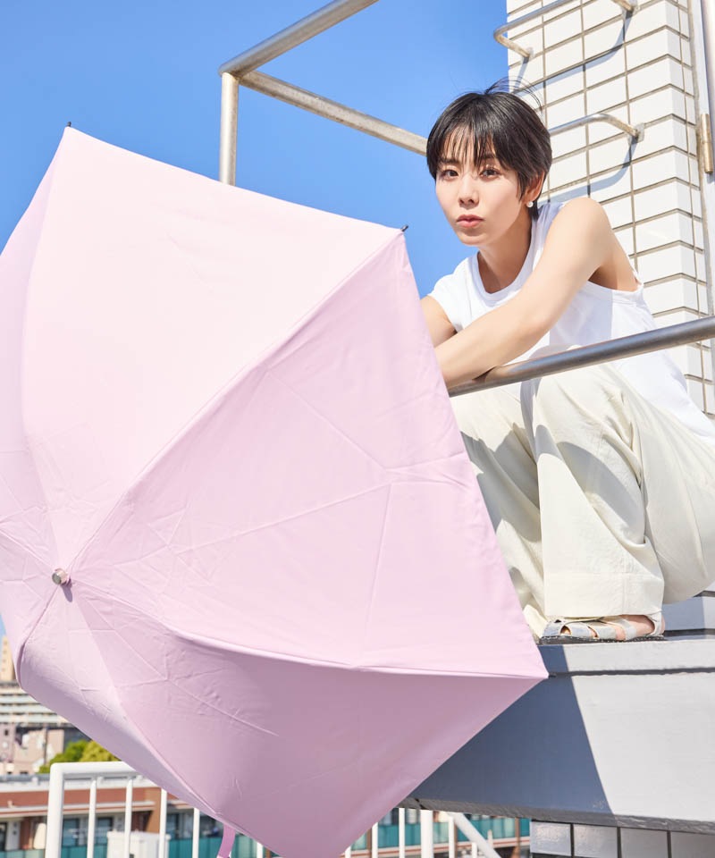 【WEB限定】 晴雨兼用傘（折りたたみ・クイックオープン）（クリアコレクション）