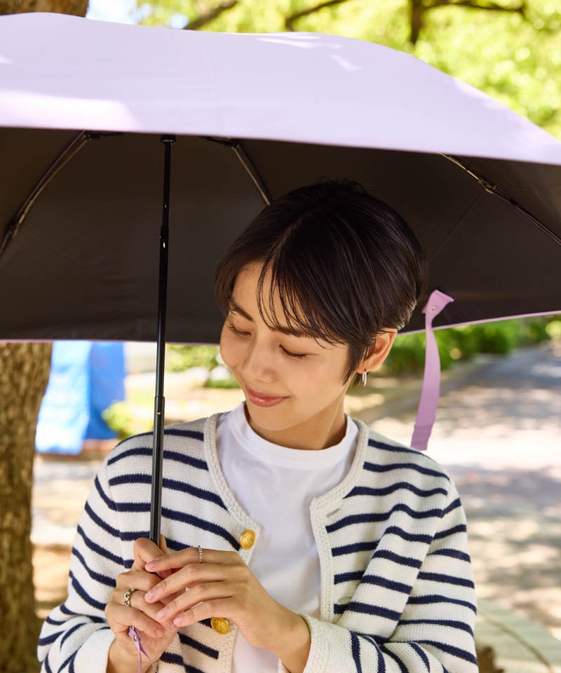 【WEB限定】 晴雨兼用傘（折りたたみ・クイックオープン）（クリアコレクション）