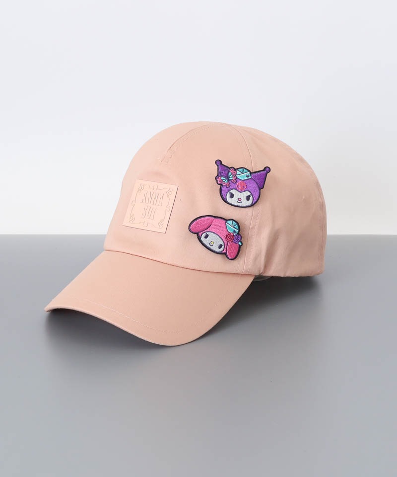 ANNA SUI（アナ スイ）】マイメロディ&クロミ 刺しゅうブローチ付き