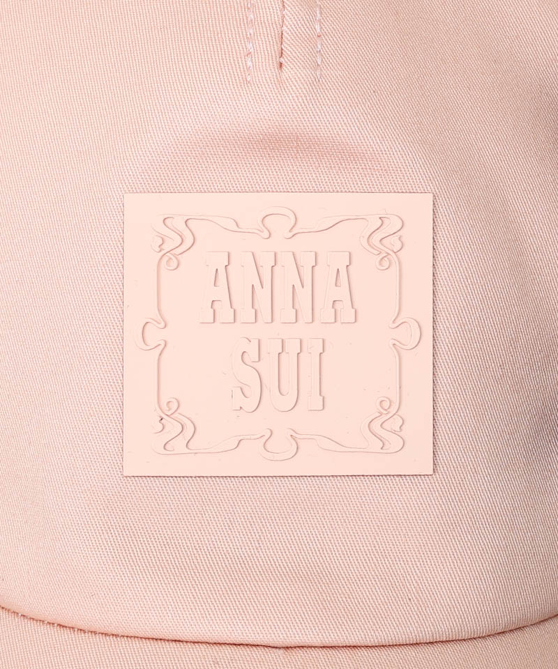 【 ANNA SUI（アナ スイ）】マイメロディ&クロミ 刺しゅうブローチ付きキャップ