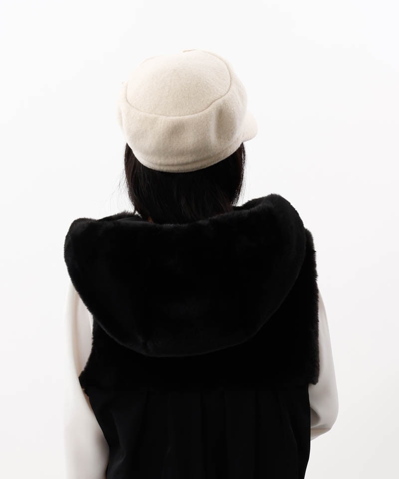 【 Beaurance （ビューランス）】リボンキャスケット