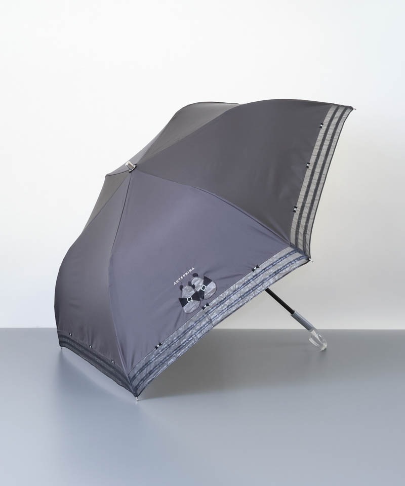 15400円→7980円！ANTEPRIMA アンテプリマ晴雨兼用 折りたたみ傘 ANTEPRIMA（アンテプリマ）】フラワーラメ刺しゅう晴雨兼用