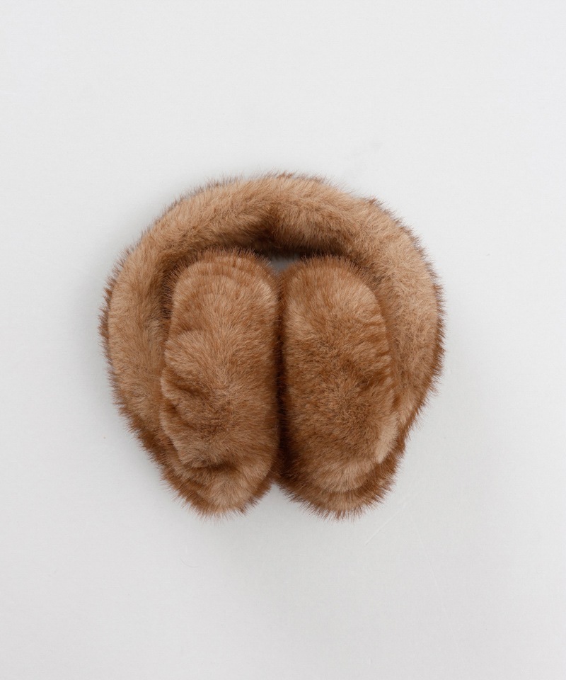 【 Beaurance （ビューランス）】エコファーミンク風イヤマフ