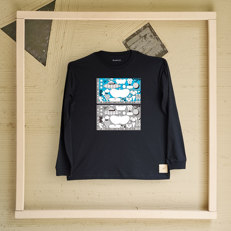 【 momiji 】 Long sleeve T the Art -spot the difference-