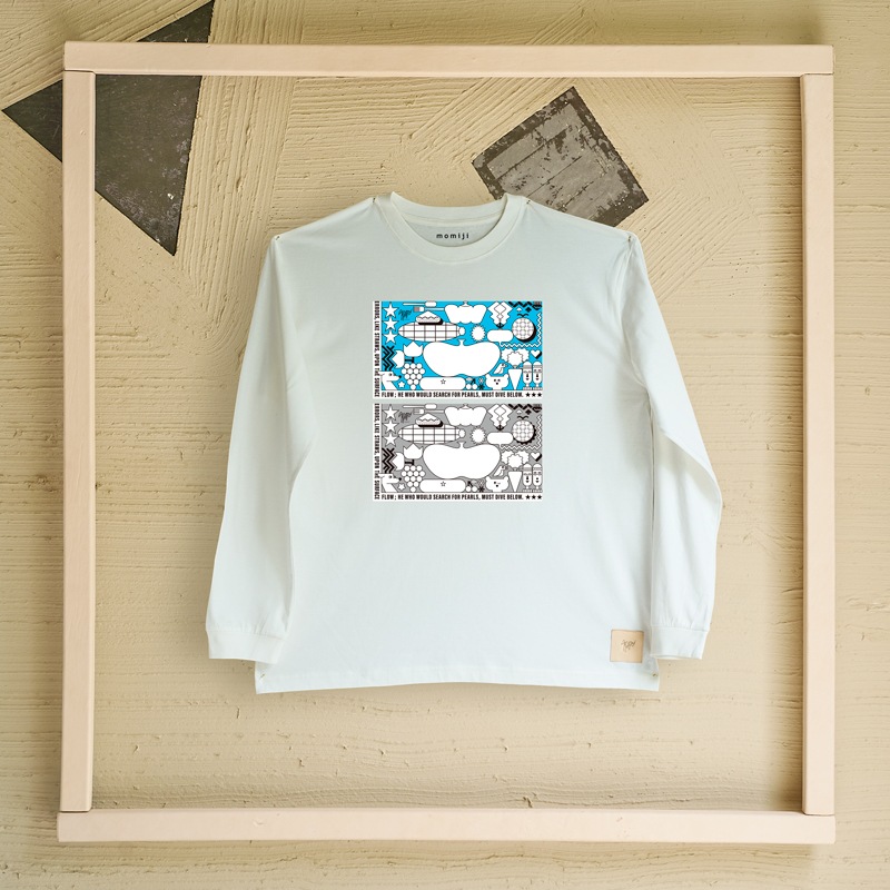【 momiji 】 Long sleeve T the Art -spot the difference-