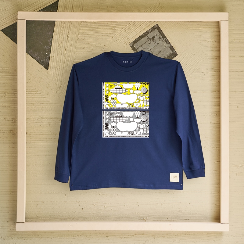 【 momiji 】 Long sleeve T the Art -spot the difference-