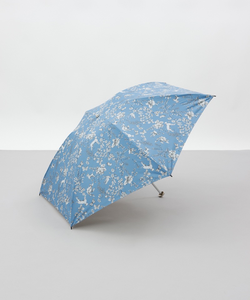 Aquascutum（アクアスキュータム）】ボタニカルプリント晴雨兼用傘