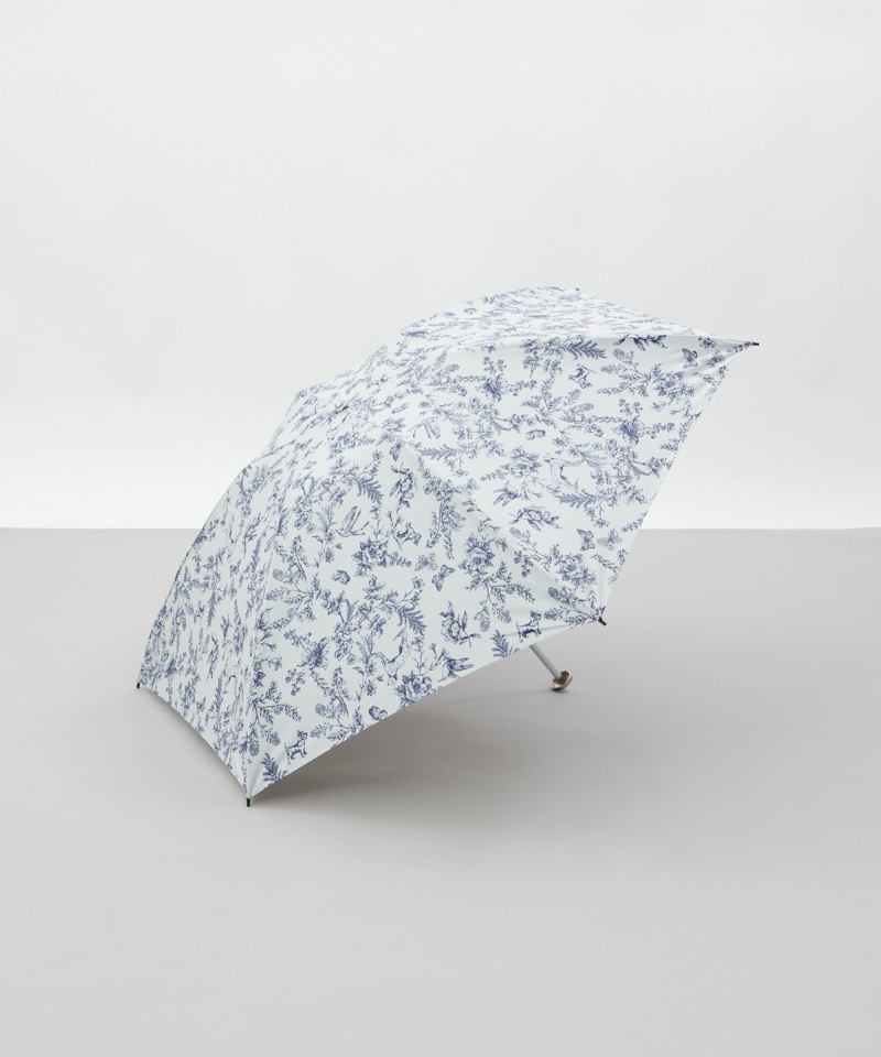 Aquascutum（アクアスキュータム）】ボタニカルプリント晴雨兼用傘