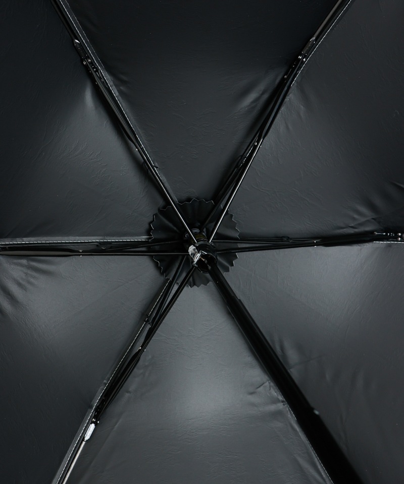 【 Aquascutum（アクアスキュータム）】ボタニカルシャンブレージャカード晴雨兼用傘（折りたたみ傘）