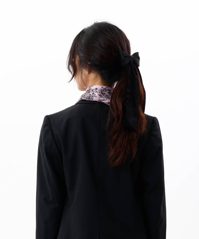 【 ANNA SUI（アナ スイ）】フリルヘムプチロングスカーフ(WASH)