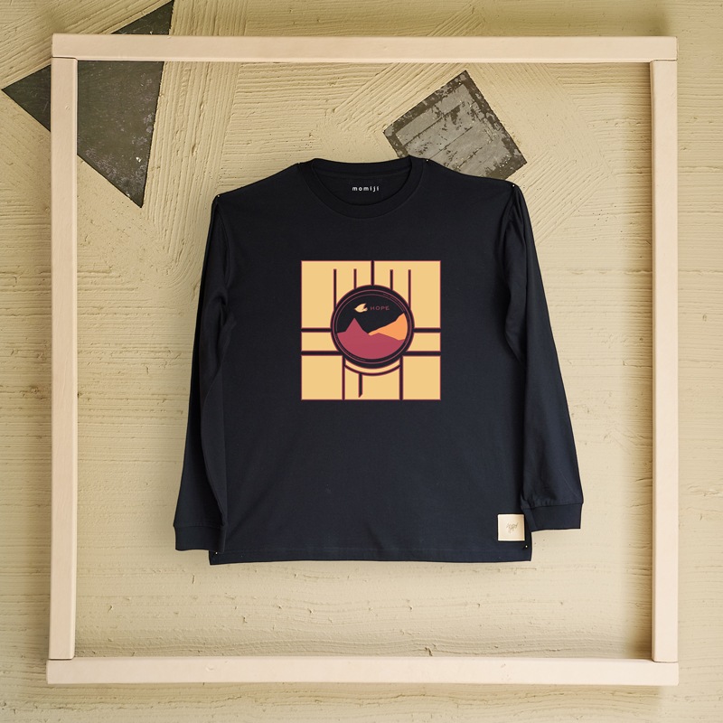 【 momiji 】 Long sleeve T the Art -HOPE-