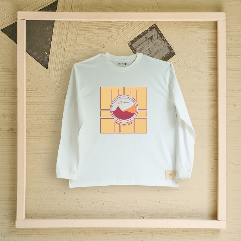 【 momiji 】 Long sleeve T the Art -HOPE-