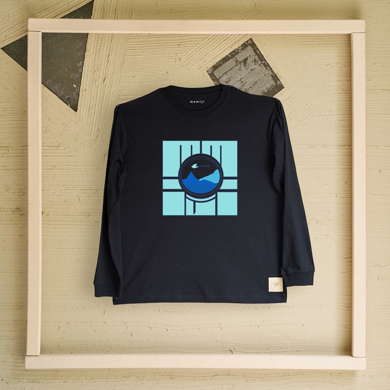 【 momiji 】 Long sleeve T the Art -HOPE-
