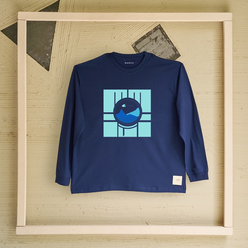 【 momiji 】 Long sleeve T the Art -HOPE-