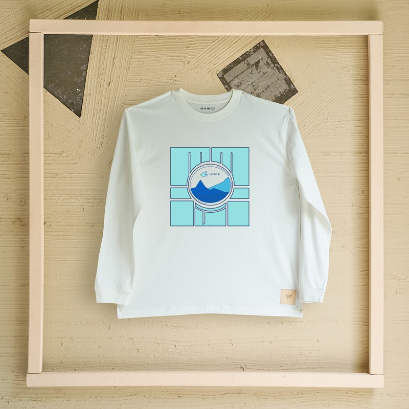 【 momiji 】 Long sleeve T the Art -HOPE-