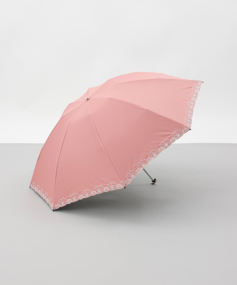 Aquascutum（アクアスキュータム）】エレガンス刺しゅう晴雨兼用傘