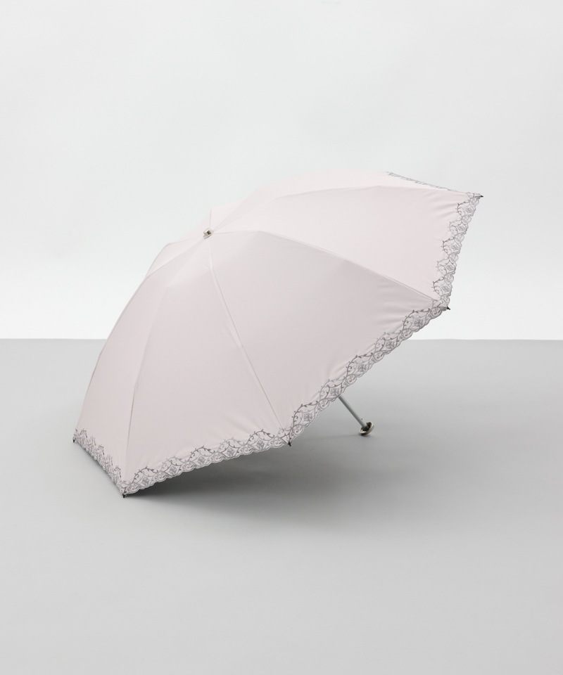 Aquascutum（アクアスキュータム）】エレガンス刺しゅう晴雨兼用傘